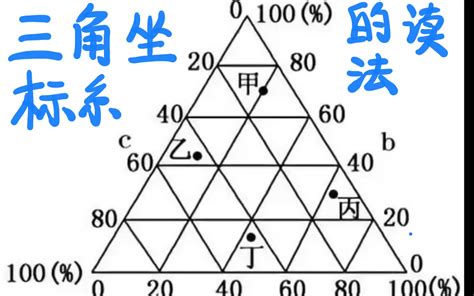 地理三角圖怎麼看|怎么看地理三角形统计图